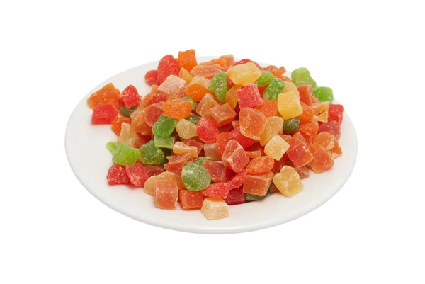 Frutta candite colorate — Foto Stock