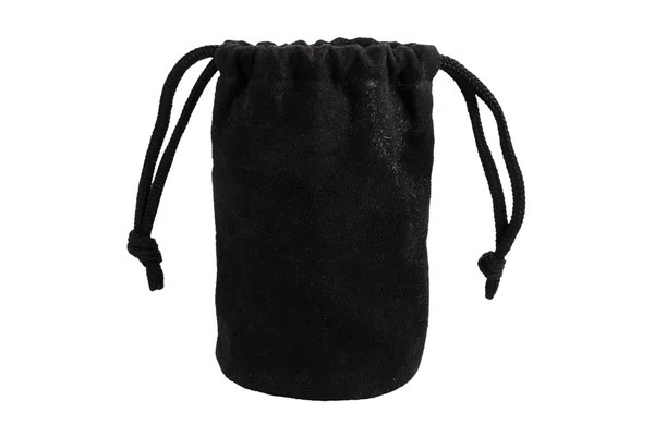 El bolso desatado negro — Foto de Stock