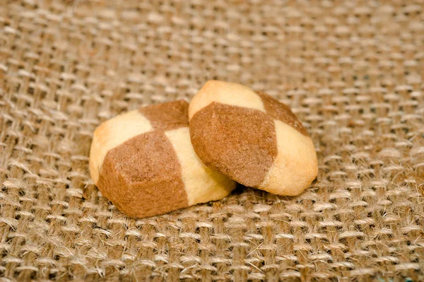 Two cookies — Stock Photo, Image