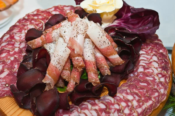 Cured meats — Stock Photo, Image