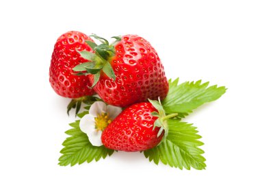 Strawberries clipart