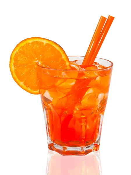 Oransje cocktail – stockfoto