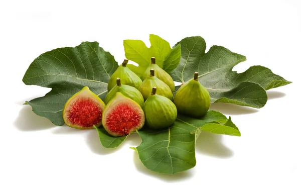 Figi e foglie — Zdjęcie stockowe