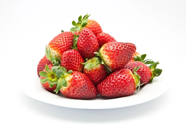 Reife Erdbeeren — Stockfoto