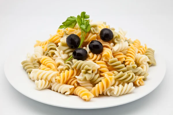 Plate of macaroni — Stock Photo, Image