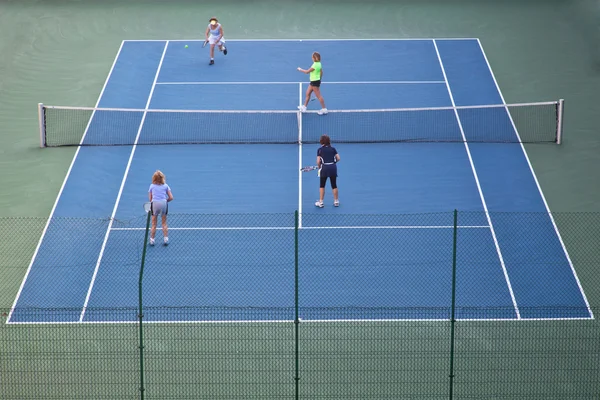 Stock image Playing tennis