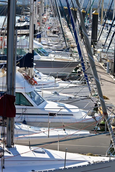 Segelboote — Stockfoto