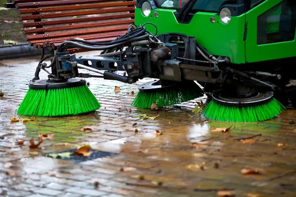 Sweeping machine — Stock Photo, Image