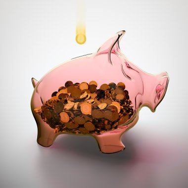 Piggy bank. clipart