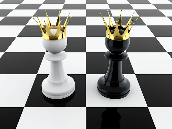 Két királyok — Stock Fotó