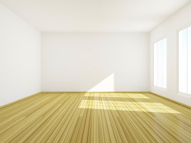 Empty room clipart