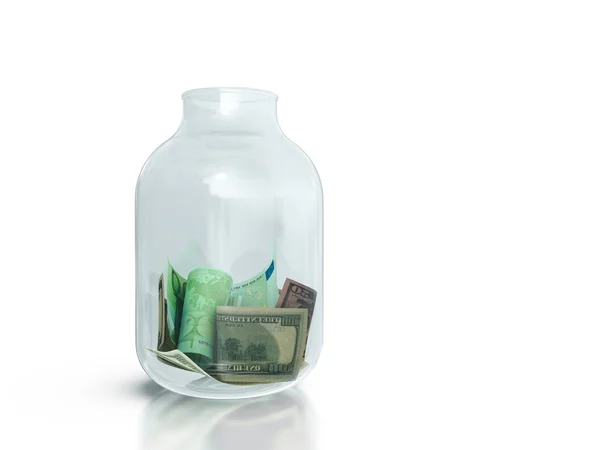 Jar of money — Stock Photo, Image