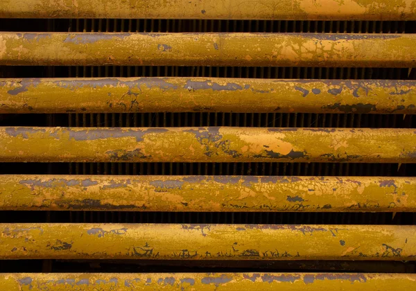 Stock image Textured grille tractor engine