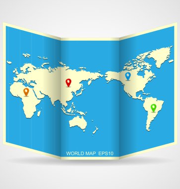 Vektör Dünya Haritası
