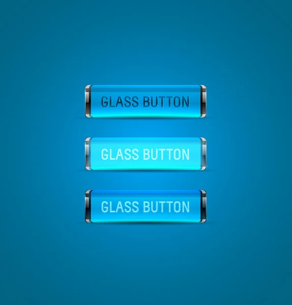 Boutons verre — Image vectorielle