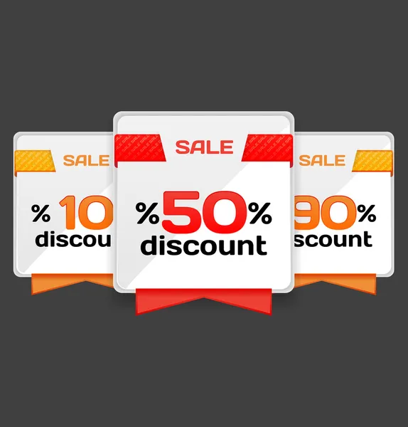 Sale or discount tag — Stock Vector