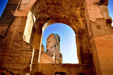 Baths of Caracalla clipart