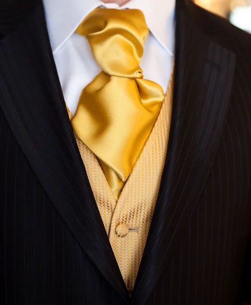 Muž v obleku a kravatě — Stock fotografie