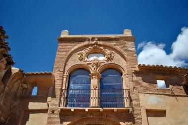 Arco de la Villa in Belchite clipart