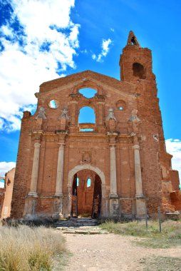 Abandoned church clipart