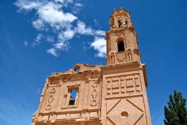 Belchite old on a sunny day — Stock Photo, Image
