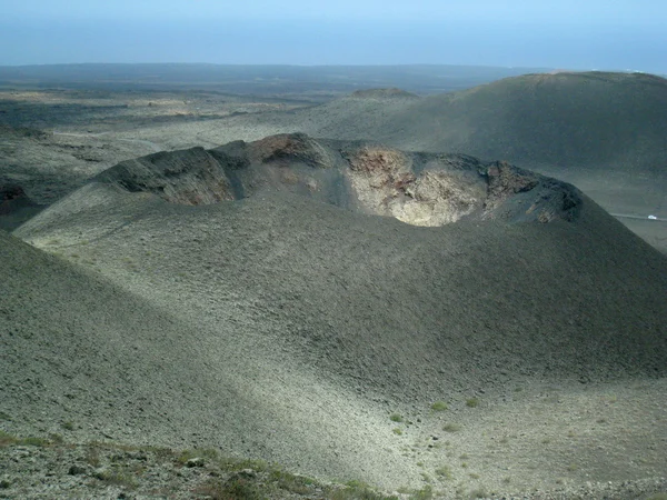 Timanfaya wulkan w lanzarote — Zdjęcie stockowe