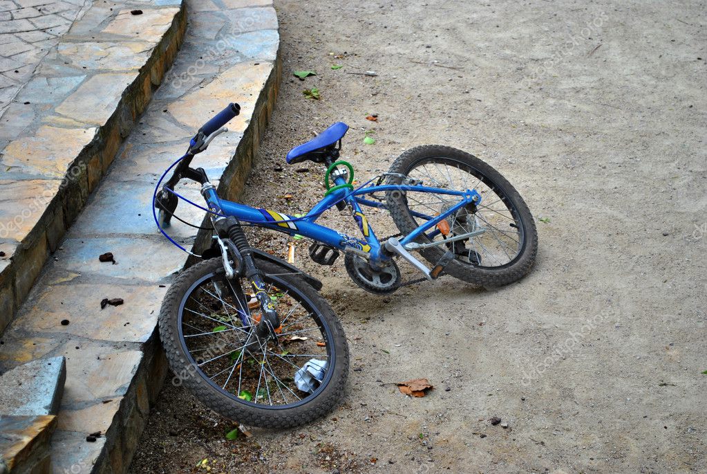 bike on the ground