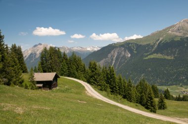 Majestic alpine peyzaj