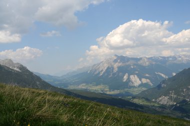 Majestic alpine peyzaj