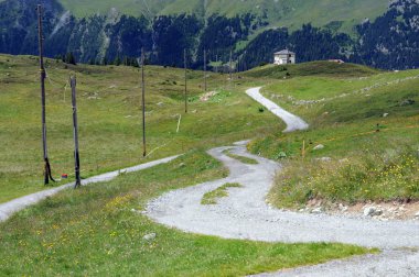 Majestic alpine peyzaj