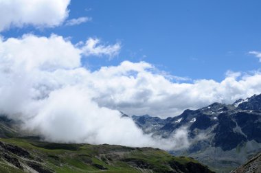 Majestic alpine peyzaj