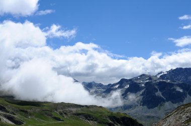 Majestic alpine peyzaj