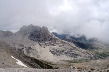 Majestic alpine peyzaj