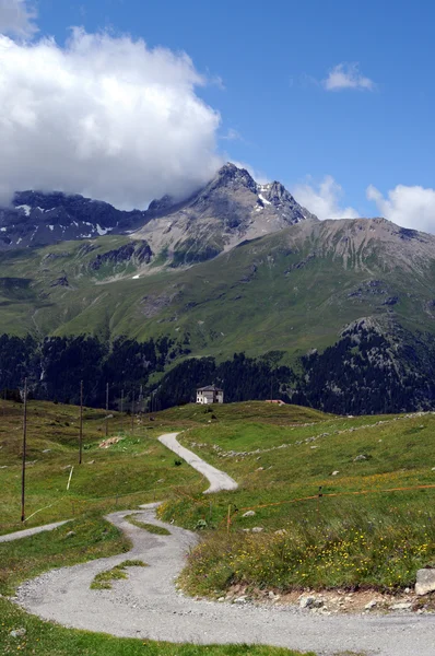 Linda paisagem alpina — Fotografia de Stock