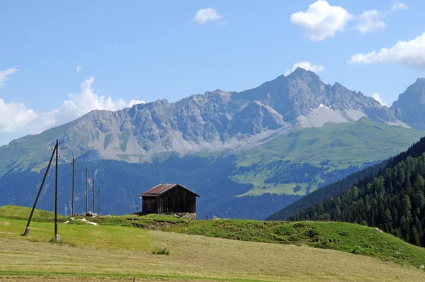 Ελβετικό, αλπικό τοπίο — Φωτογραφία Αρχείου