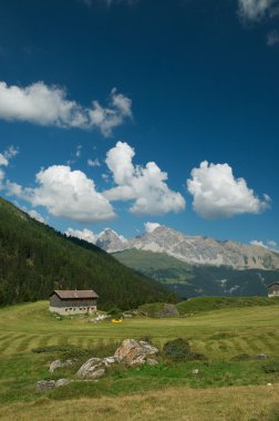 Majestic alpine peyzaj