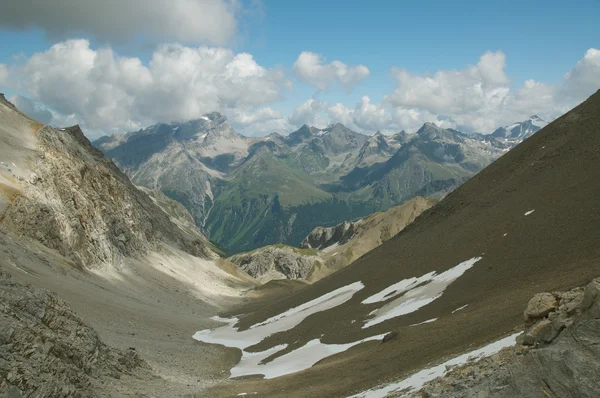Güzel dağ manzara modunda engadine, İsviçre — Stok fotoğraf