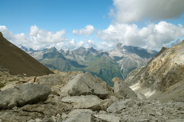 Güzel dağ manzara modunda engadine, İsviçre — Stok fotoğraf