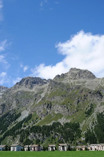 Bel paesaggio alpino — Foto Stock