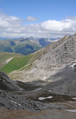 Majestic alpine peyzaj