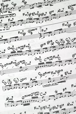 Music notation clipart