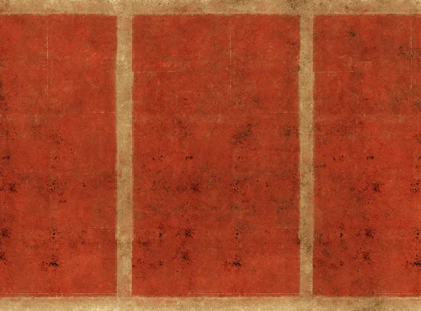 Geometriska röd bakgrundsbild med intressant jordig konsistens — Stockfoto