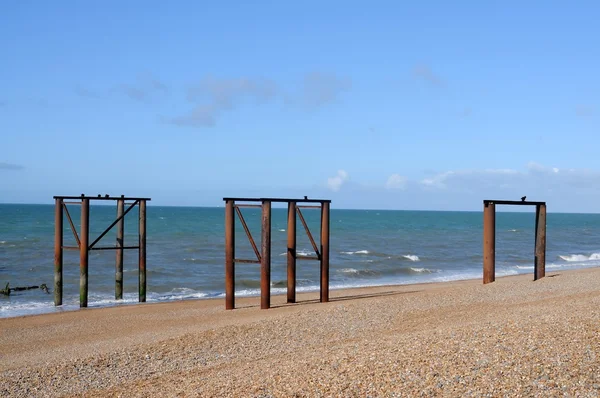 Praia de Brighton, Inglaterra — Fotografia de Stock