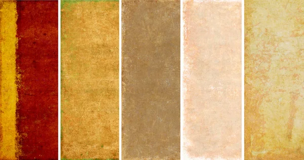 stock image Set of banners with earthy texture. very useful design elements.