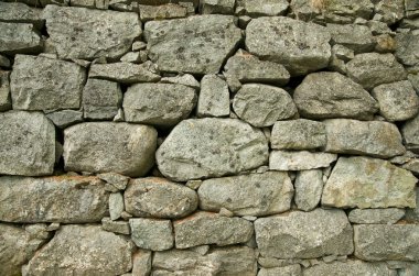 Antik taş duvar