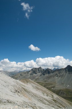 Majestic alpine peyzaj