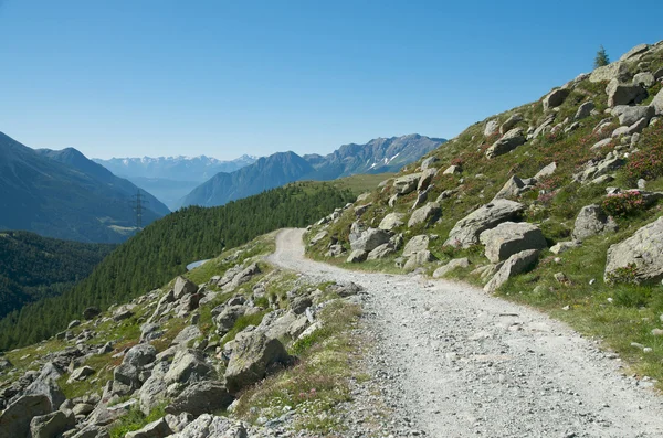 Val poschiavo，瑞士高山景观 — 图库照片