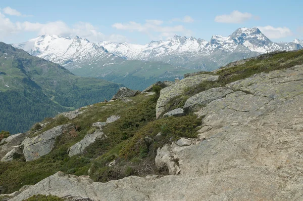 Majestic alpine peyzaj — Stok fotoğraf