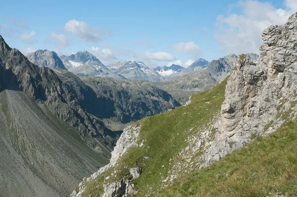 Paesaggio alpino maestoso — Foto Stock