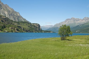 Majestic alpine peyzaj